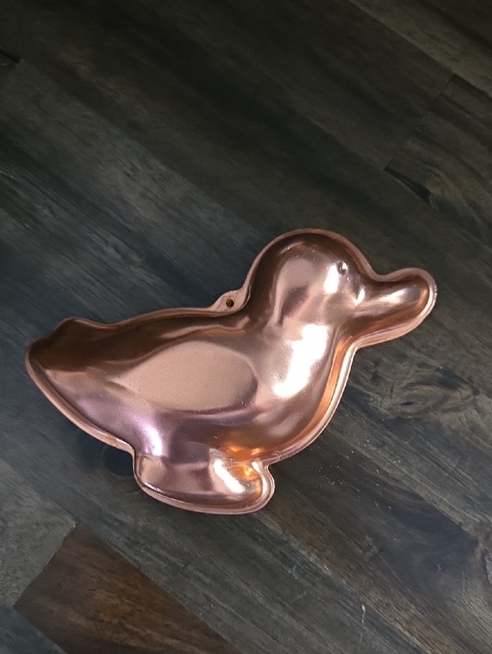 Vintage Copper Duck Mold